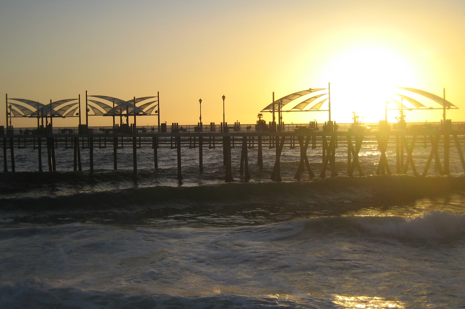 Sunset at Redondo Beach Pier